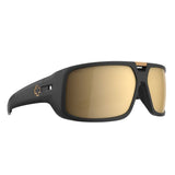 Spy Mainline Sunglasses - Matte Black - Happy Gold Mirror + ANSI