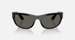 Ray-Ban Mega Balorama Sunglasses - Polished Black W/ Ultra Black