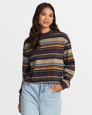 RVCA Womens Kinney Long Sleeve Tee