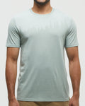 Tentree Mens Juniper T-Shirt - Oasis Heather / White