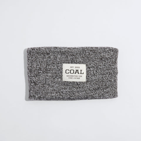 Coal The Uniform Recycled Knit Ear Warmer - Black Marl