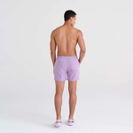 Saxx Mens Oh Buoy Stretch Volley 5" Swim Short - Purple Haze