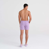 Saxx Mens Oh Buoy Stretch Volley 5" Swim Short - Purple Haze