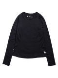 Burton Women's Synthetic Midweight Base Layer Crew - True Black