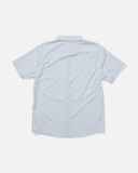 Salty Crew Mens Breezer Perforated Button Up - Off White