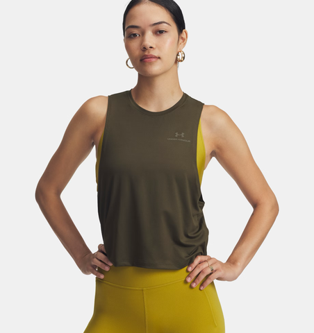 Under Armour Women's UA Vanish Energy 2-in-1 Tank - Expedition Green / Green Legacy - 308