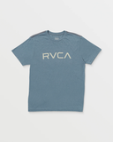 RVCA Mens Big RVCA Tee - Vintage Navy