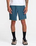 RVCA Mens Yogger Stretch Contrast 17" Short - Duck Blue