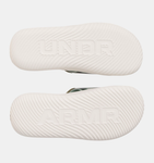Under Armour Boys' UA Ignite Pro 8 Graphic Slides - Marine OD Green / City Khaki / Blaze Orange - 390