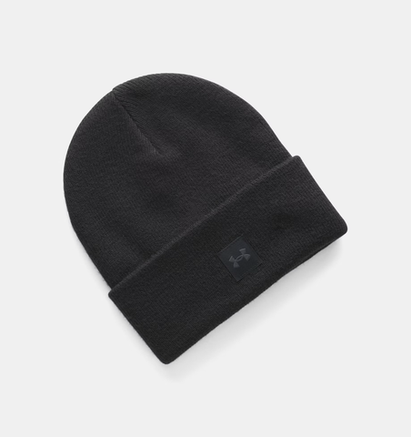 Under Armour Womens UA Halftime Beanie - Black / Anthracite - 001