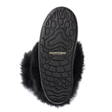 Manitobah Kid's Waterproof Faux Fur Snowy Owlet Mukluk - Black