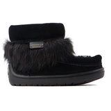 Manitobah Toddler's Waterproof Faux Fur Snowy Owlet Mukluk - Black