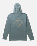 Salty Crew Mens Tippet Pocket UV Sunshirt Hoodie - Deep Sea