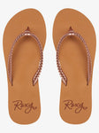 Roxy Womens Costas Flip-Flops Sandals - Rose Gold
