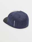 Volcom Mens Full Stone Heather Flexfit® Hat - Smokey Blue