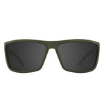Spy Rocky Sunglasses - Matte Army Green - Happy Gray