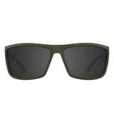 Spy Rocky Sunglasses - Matte Army Green - Happy Gray