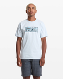 Volcom Men's Chaotic Short Sleeve Tee - Light Blue Acid