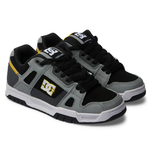 DC Mens Stag Shoes - Grey/Yellow