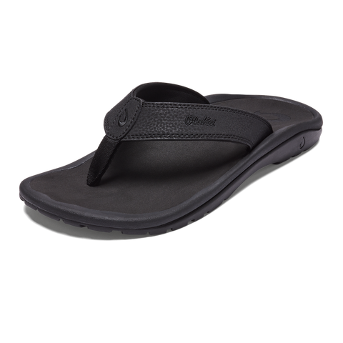 OluKai Mens ‘Ohana Sandals - Black