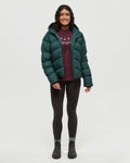 Tentree Womens Harwood Puffer - Forest Pine