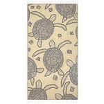 Sand Cloud W/ Zipper Pocket Towel - Flatback Turtle