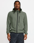 RVCA Mens Yogger Jacket II - Sage Leaf