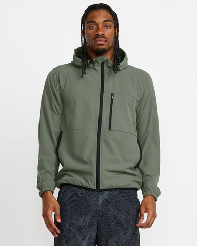 RVCA Mens Yogger Jacket II - Sage Leaf