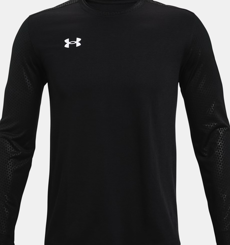 Under Armour Men's UA Wall Goalkeeper Jersey - Black / White - 001