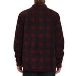 Volcom Mens Bowered 2 Lined Fleece Jacket Navy