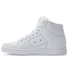 DC Womens Manteca 4 High-Top Shoes - White/Silver