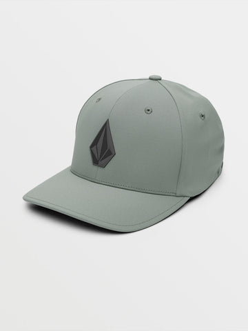 Volcom Mens Stone Tech XFit Delta Hat - Pewter