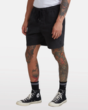 RVCA Mens Escape Elastic Short - Black