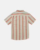RVCA Mens Alvarado Stripe SS Shirt - Ceramic