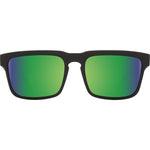 Spy Helm Sunglasses - Black Matte - Happy Bronze Polar with Green Spectra