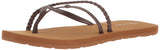 Volcom Women's Thrills II Dress Sandal Flat - Brown