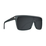 Spy Flynn Sunglasses - Translucent Gunmetal - Happy Gray Gunmetal Spectra Mirror