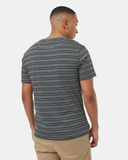 Tentree Mens TreeBlend Stripe Button Pocket T-Shirt