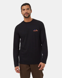 Tentree Mens Mountain Wordmark Longsleeve