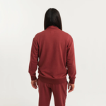 Stance Mens Shelter 1/2 Zip Crewneck - Burgundy