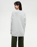 Tentree Women's Prairies Cardigan - Light Grey Heather