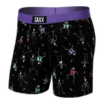 Saxx Vibe Underwear - Dancing Skellies- Black