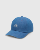Tentree Embroidered Denim Peak Hat - Mid Wash White Oak