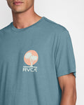 RVCA Mens Puerto Neuvo SS Tee - Vintage Navy