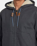 RVCA Mens Chainmail Sherpa Lined Jacket