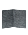 Herschel Raynor Passport Holder - Raven Crosshatch