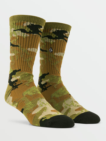 Volcom Stoney Stone Socks - Camouflage