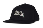 Salty Crew Mens Hopper 5 Panel Hat - Black