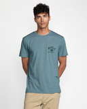 RVCA Mens Taos SS Tee - Vintage Navy