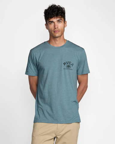 RVCA Mens Taos SS Tee - Vintage Navy
